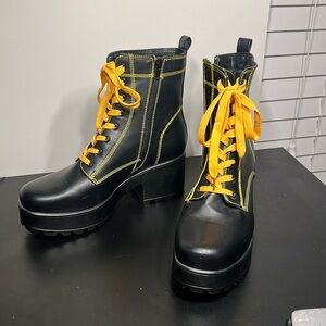 Black Combat Boots